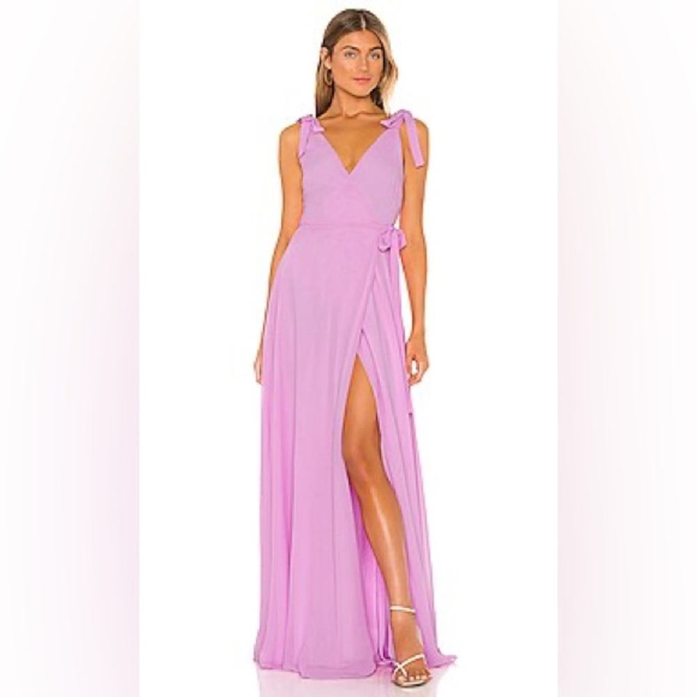 Lovers & Friends Serena Gown in Lilac Purple